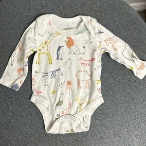 Pehr onesie with animals